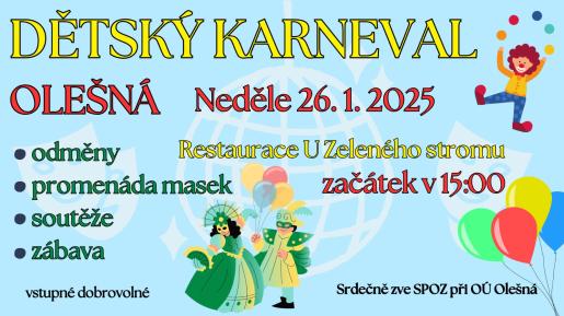 dětský karneval