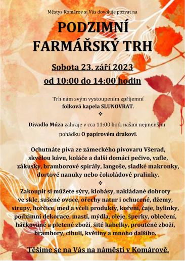 Podzimní farmářský trh