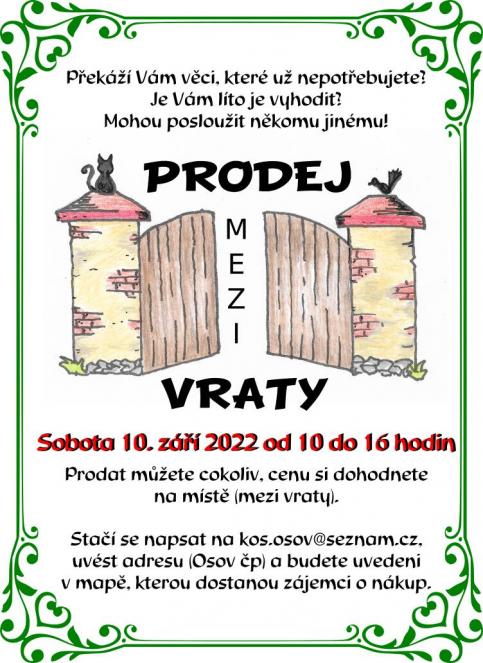 Prodej mezi vraty