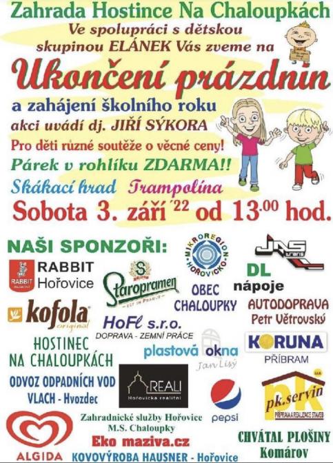 Ukončení prázdnin