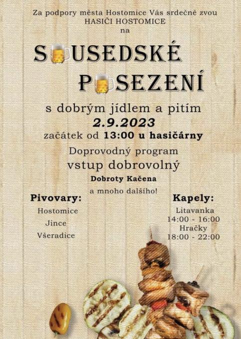 Sousedské posezení