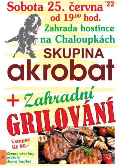 skupina akrobat